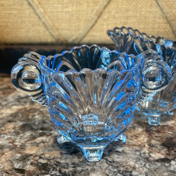 Vintage cream and sugar set - Picture 2 of 10